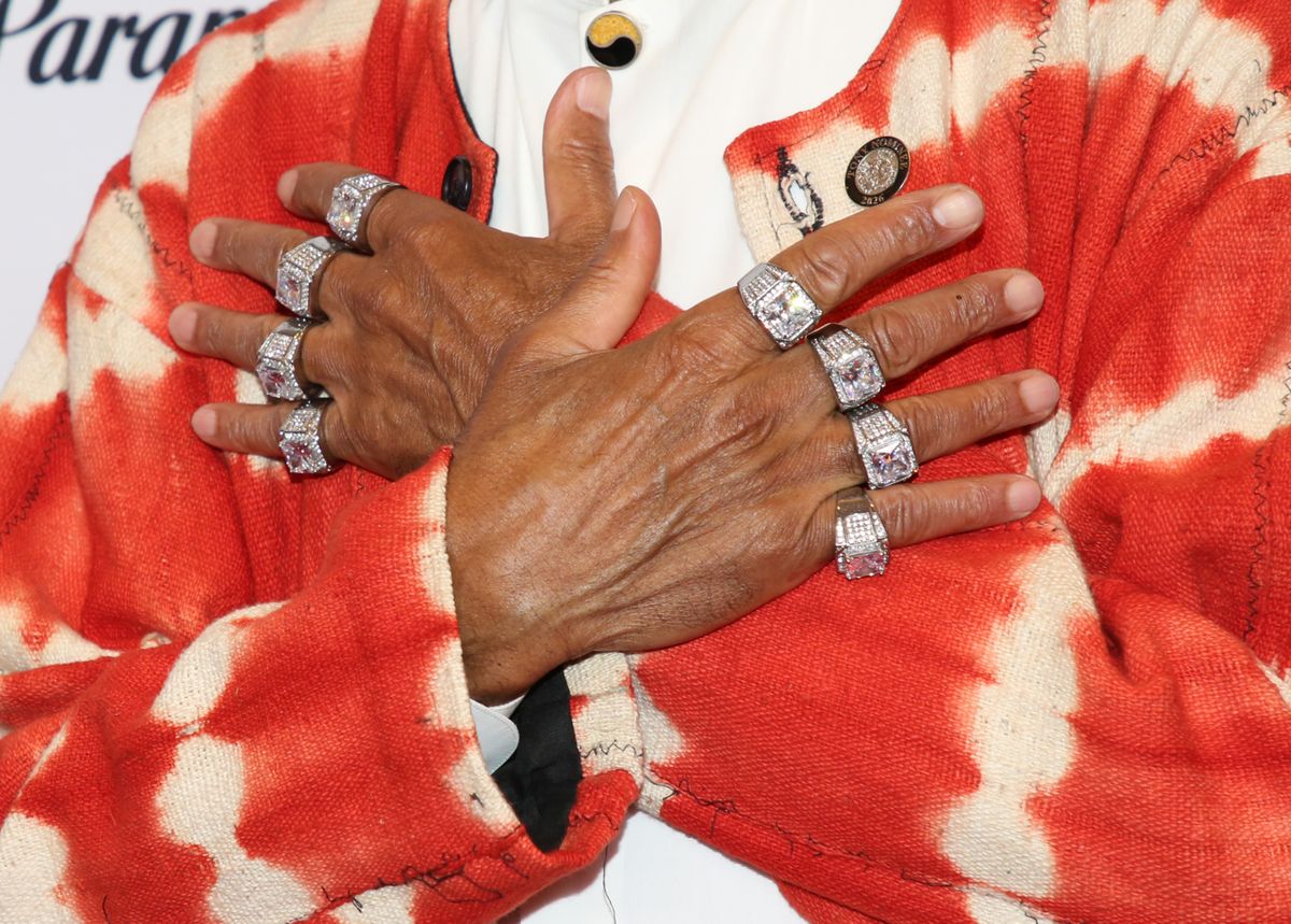 NEW YORK, NEW YORK - MAY 14:  André De Shields poses at The 79th Annual Tony Awards Meet The Nominees Press Event At Sofitel New York at Sofitel New York on May 14, 2026 in New York City. (Photo by Bruce Glikas/Getty Images) at Photos: Meet the 2026 Tony Award Nominees