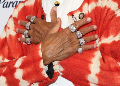 NEW YORK, NEW YORK - MAY 14:  André De Shields poses at The 79th Annual Tony Awards  Photo