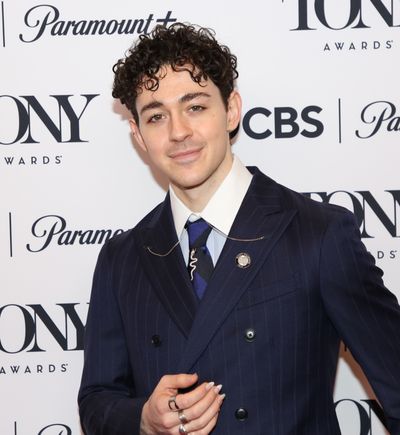 NEW YORK, NEW YORK - MAY 14:  Ali Louis Bourzgui poses at The 79th Annual Tony Awards Photo