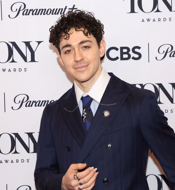 NEW YORK, NEW YORK - MAY 14: Ali Louis Bourzgui poses at The 79th Annual Tony Awards… Photo