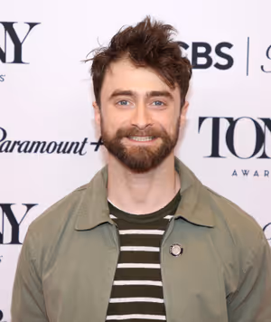 NEW YORK, NEW YORK - MAY 14: Daniel Radcliffe poses at The 79th Annual Tony Awards Meet The Nominees Press Event At Sofitel New York at Sofitel New York on May 14, 2026 in New York City. (Photo by Bruce Glikas/Getty Images) @ BroadwayWorld NEW YORK, NEW YORK - MAY 14: Daniel Radcliffe poses at The 79th Annual Tony Awards M Photo