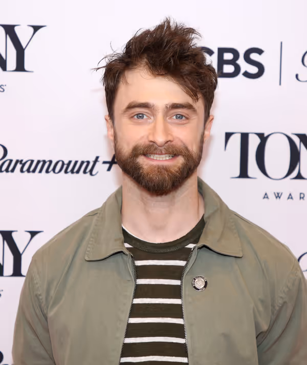 NEW YORK, NEW YORK - MAY 14: Daniel Radcliffe poses at The 79th Annual Tony Awards… Photo