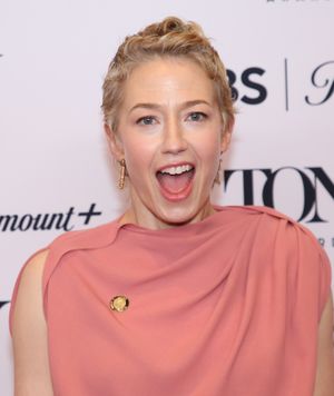 NEW YORK, NEW YORK - MAY 14: Carrie Coon poses at The 79th Annual Tony Awards Meet The Nominees Press Event At Sofitel New York at Sofitel New York on May 14, 2026 in New York City. (Photo by Bruce Glikas/Getty Images) @ BroadwayWorld NEW YORK, NEW YORK - MAY 14: Carrie Coon poses at The 79th Annual Tony Awards Meet T Photo