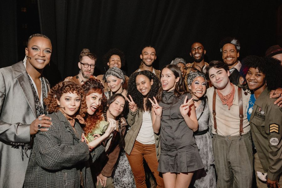 Photos: Olivia Rodrigo Visits HADESTOWN on Broadway Image