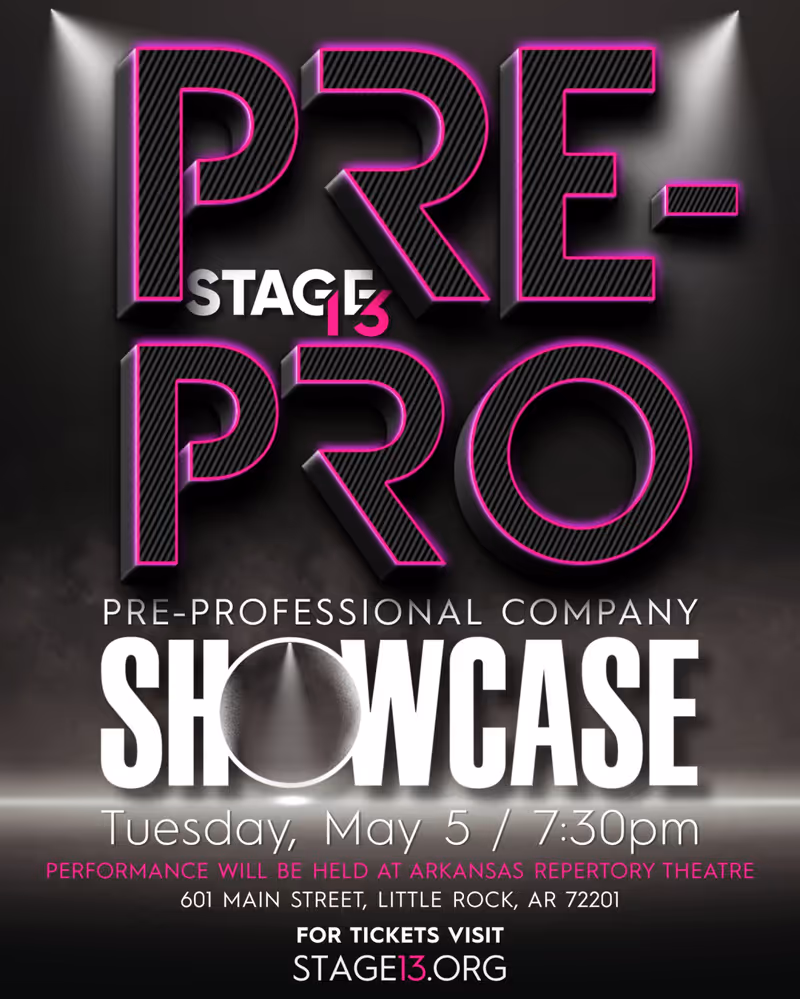 Review: STAGE 13 PRE-PROFESSIONAL SHOWCASE 2026 at Arkansas Repertory Theatre in Little Rock Image