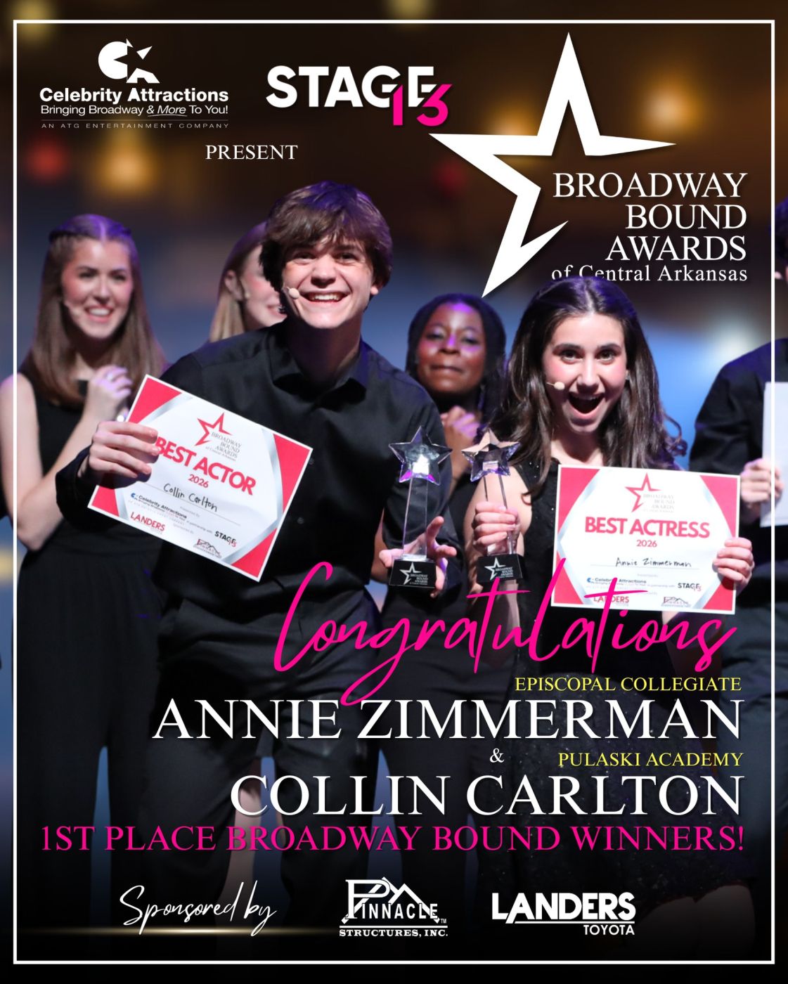 Review: STAGE 13 PRE-PROFESSIONAL SHOWCASE 2026 at Arkansas Repertory Theatre in Little Rock Image
