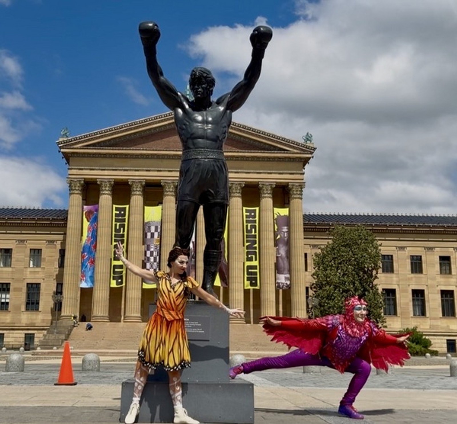 Photos: PHOTOS: Cirque Du Soleil's LUZIA Pops-Up At Philadelphia Art Museum Rocky Steps — photo 5 of 7