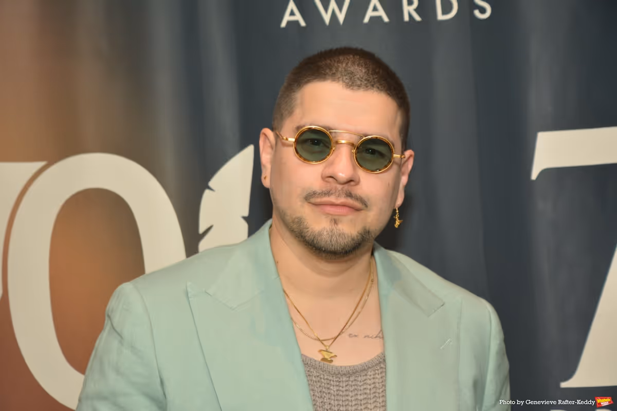 Brian Quijada at Photos: Stars Walk the Red Carpet at the 70th Annual Drama Desk Awards