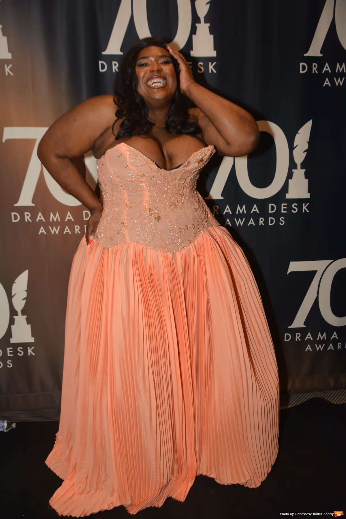 Qween Jean at Photos: Stars Walk the Red Carpet at the 70th Annual Drama Desk Awards