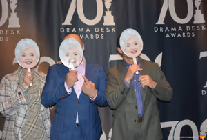 June Squibb joins Cyntiha Nixon, Danny Burstein and Christopher Lowell @ BroadwayWorld June Squibb joins Cyntiha Nixon, Danny Burstein and Christopher Lowell Photo