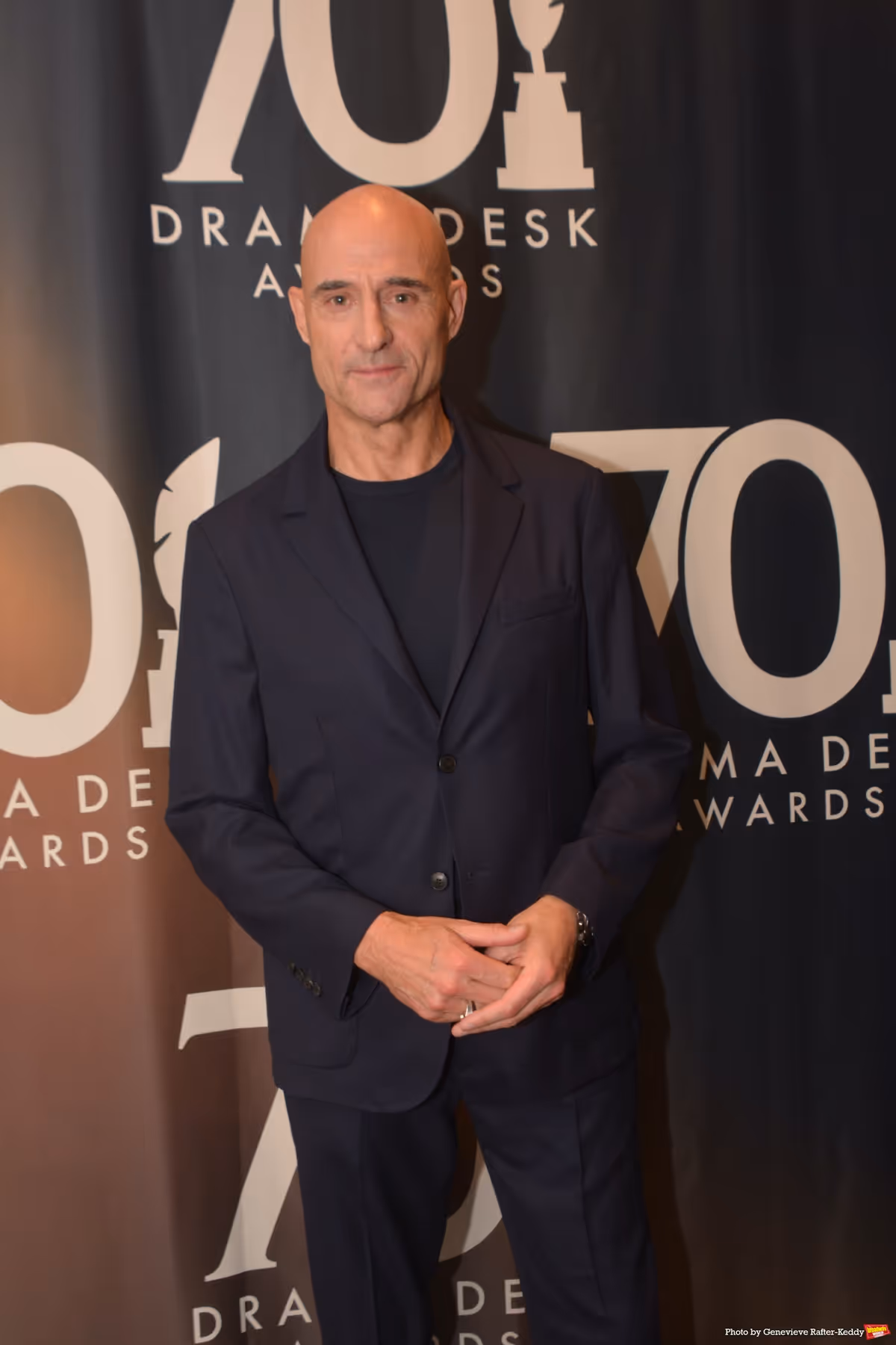 Mark Strong at Photos: Stars Walk the Red Carpet at the 70th Annual Drama Desk Awards