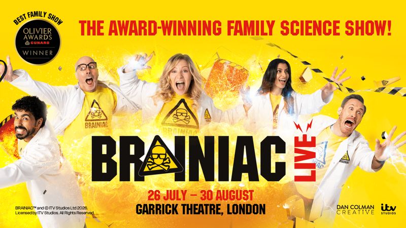 Interview: 'It's All About Entertainment First': Creative Director Andy Joyce On Experiments, Theories, and Bringing BRAINIAC LIVE To The West End Image