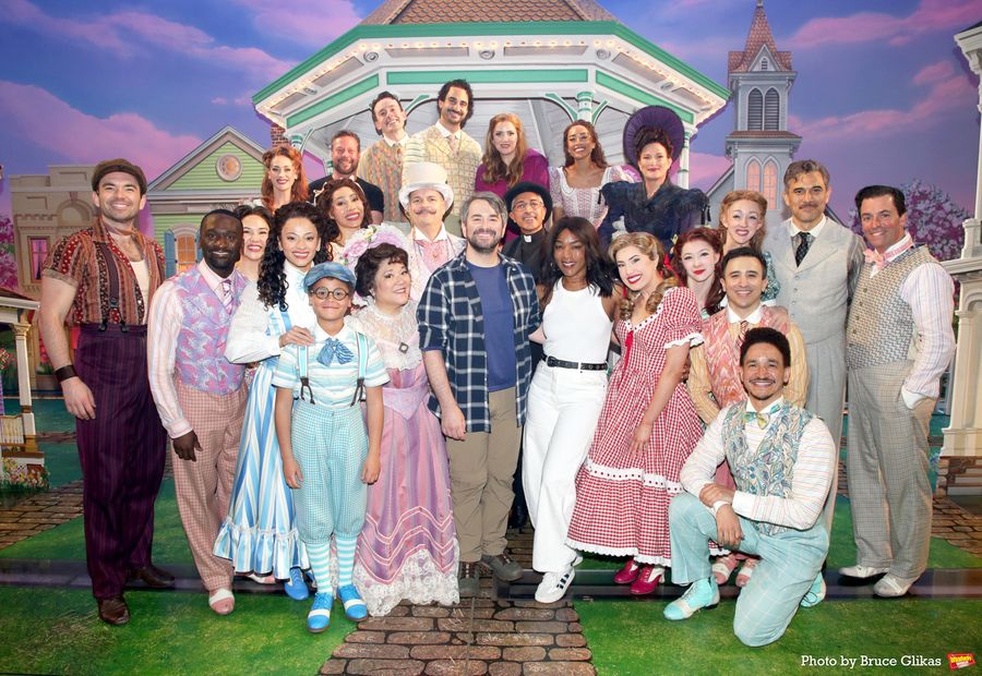 Photos: Angela Bassett Visits the Cast of SCHMIGADOON! on Broadway Image