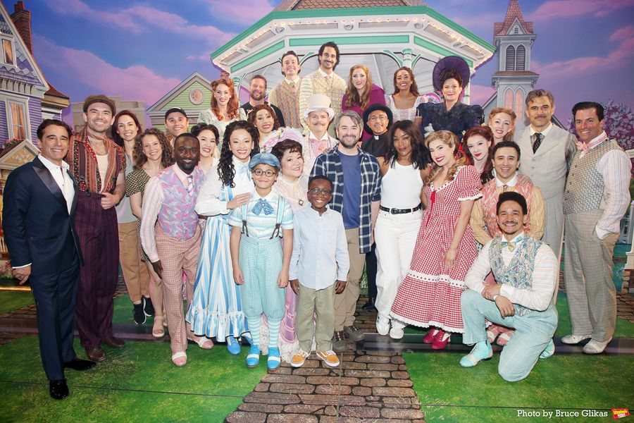 Photos: Angela Bassett Visits the Cast of SCHMIGADOON! on Broadway Image