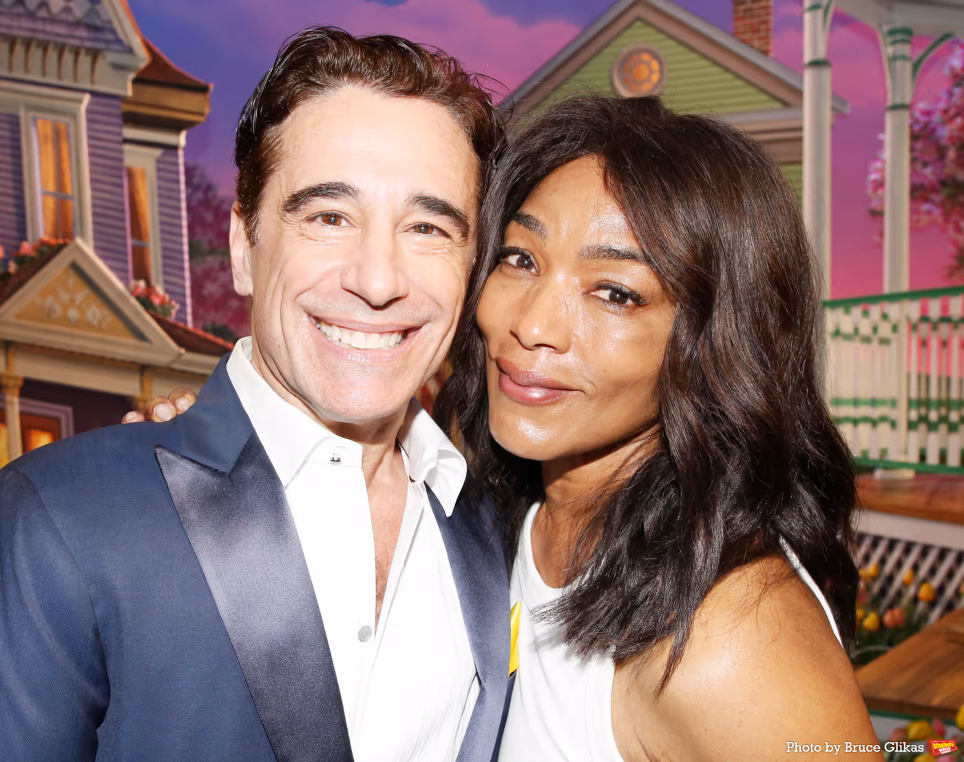 Photos: Angela Bassett Visits the Cast of SCHMIGADOON! on Broadway Image
