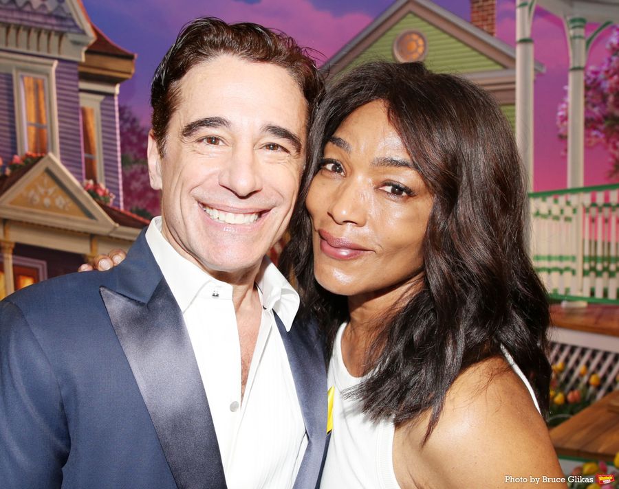 Photos: Angela Bassett Visits the Cast of SCHMIGADOON! on Broadway Image