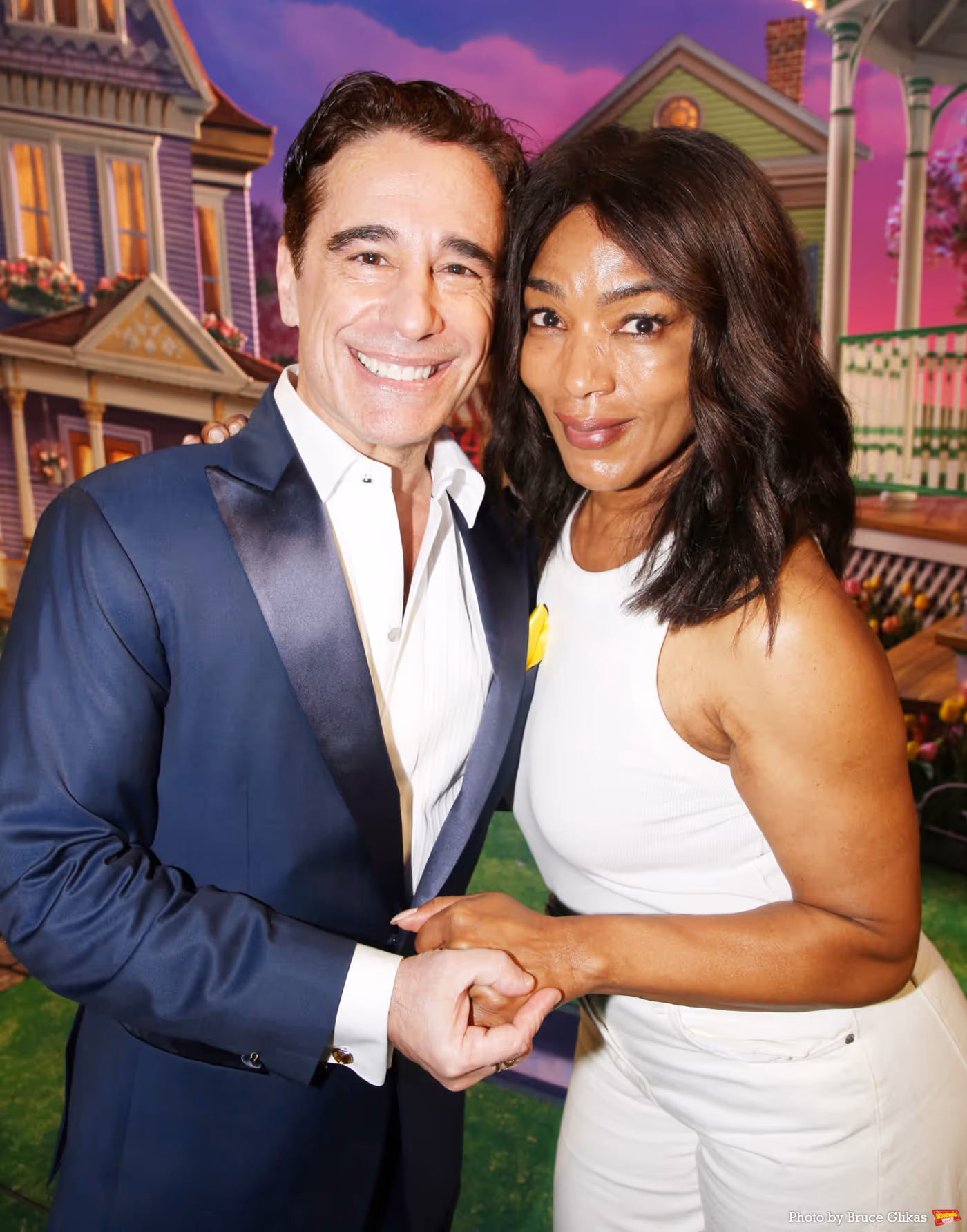 Photos: Angela Bassett Visits the Cast of SCHMIGADOON! on Broadway Image