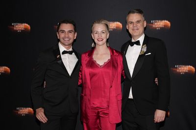 Connor Delves, Carmel Dean, Mark Barford Photo
