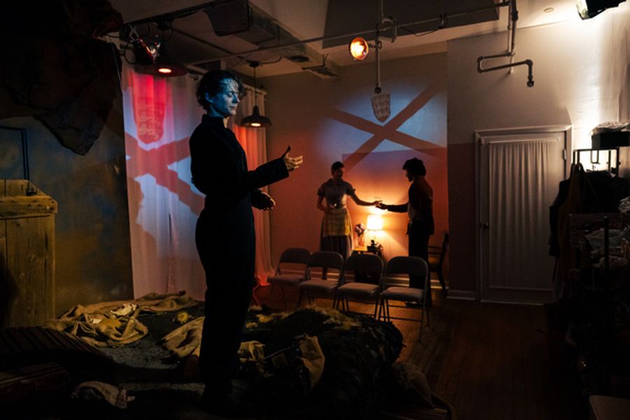 Photos: IN THE DEVIL'S HANDS Opens at New Queens Micro Theatre Zoopraxic Image
