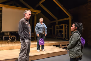 Lawrence Grimm and Kirsten Fitzgerald with Stephanie Shum @ BroadwayWorld Lawrence Grimm and Kirsten Fitzgerald with Stephanie Shum Photo