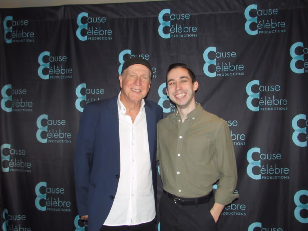 Louis Baldonieri and Ian McQueen at Photos: THE PEOPLE VERSUS LENNY BRUCE Opens Off-Broadway