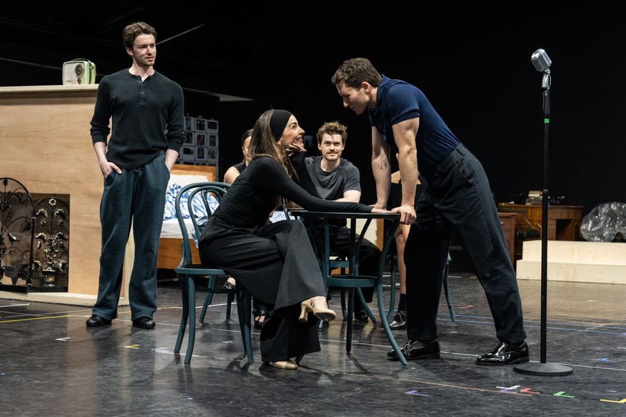 Photos/Video: Joel Harper-Jackson, Ana Villafañe, and More in Rehearsal For SINATRA THE MUSICAL Image