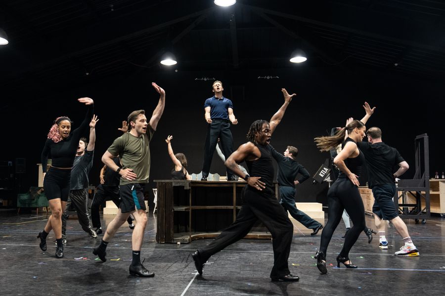 Photos/Video: Joel Harper-Jackson, Ana Villafañe, and More in Rehearsal For SINATRA THE MUSICAL Image