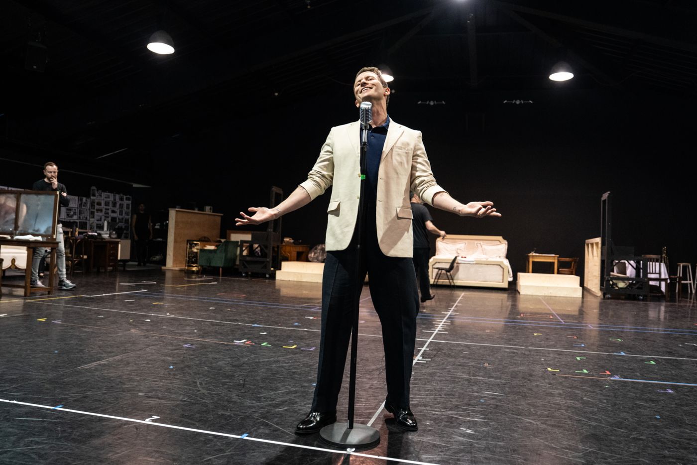 Photos/Video: Joel Harper-Jackson, Ana Villafañe, and More in Rehearsal For SINATRA THE MUSICAL Image