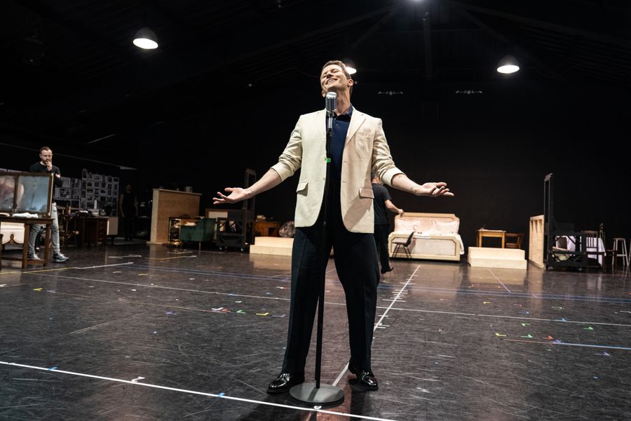 Photos/Video: Joel Harper-Jackson, Ana Villafañe, and More in Rehearsal For SINATRA THE MUSICAL Image