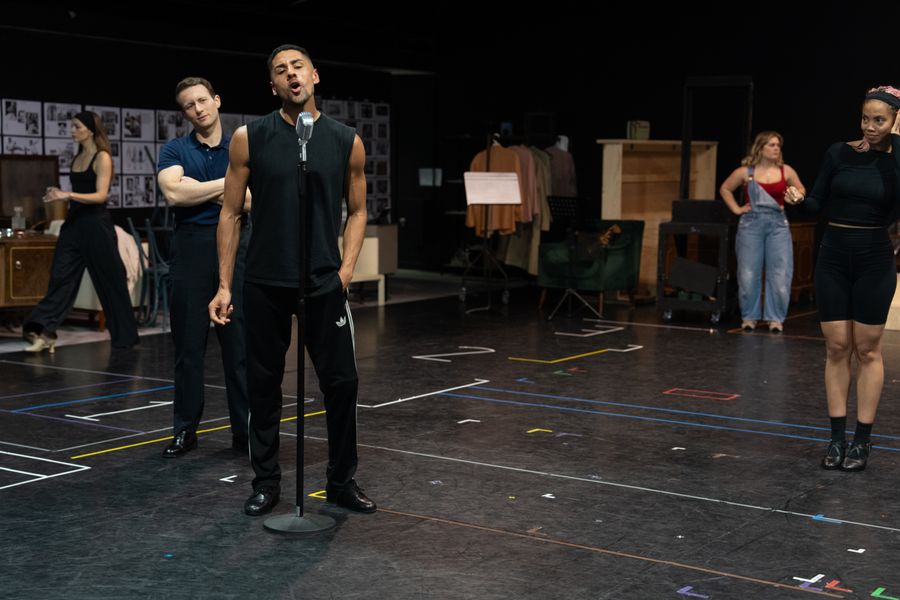 Photos/Video: Joel Harper-Jackson, Ana Villafañe, and More in Rehearsal For SINATRA THE MUSICAL Image