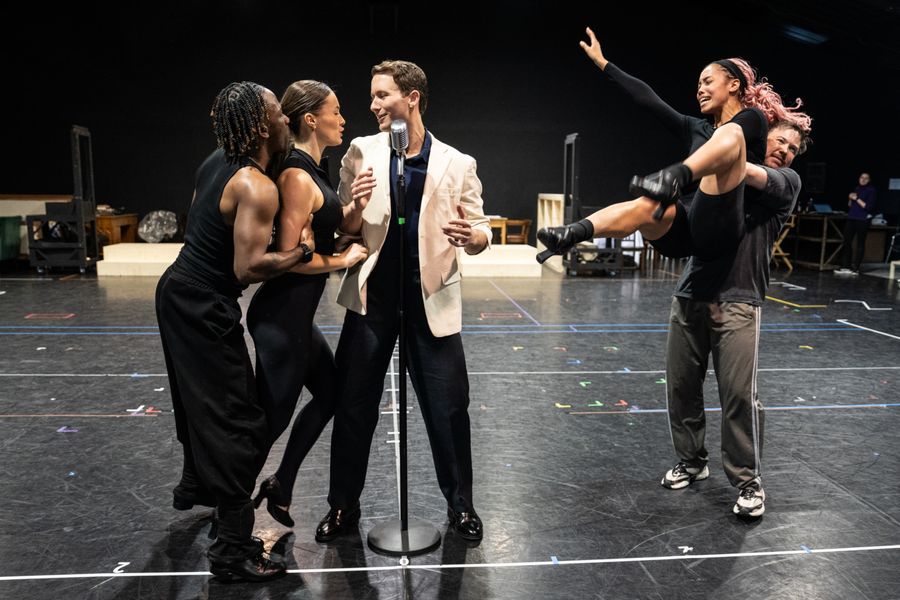 Photos/Video: Joel Harper-Jackson, Ana Villafañe, and More in Rehearsal For SINATRA THE MUSICAL Image