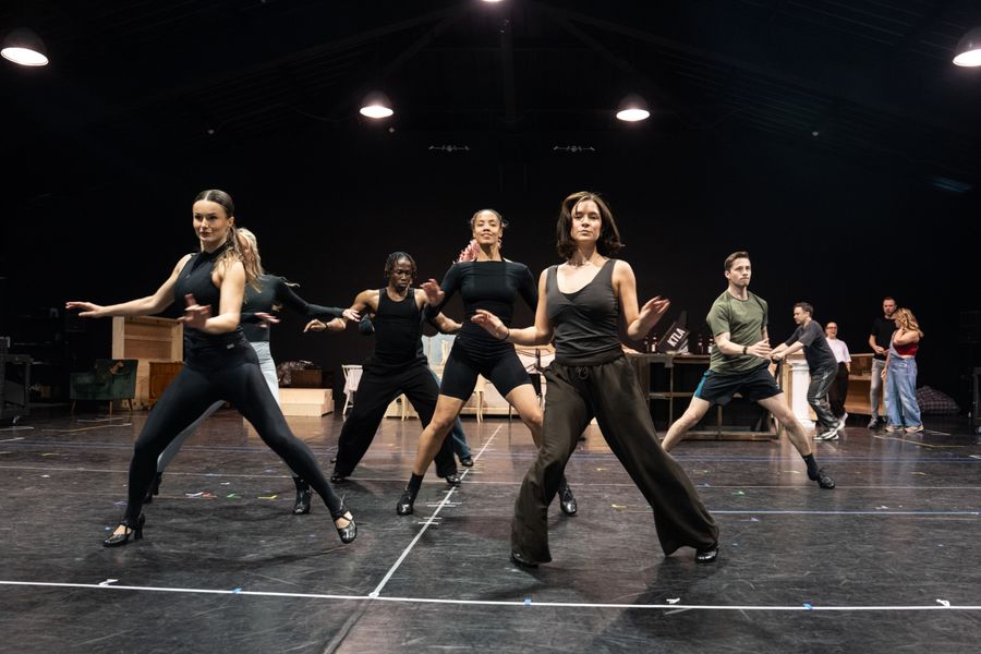 Photos/Video: Joel Harper-Jackson, Ana Villafañe, and More in Rehearsal For SINATRA THE MUSICAL Image