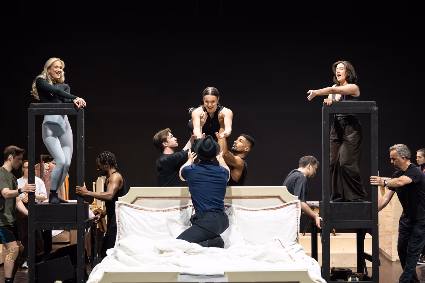 Photos/Video: Joel Harper-Jackson, Ana Villafañe, and More in Rehearsal For SINATRA THE MUSICAL Image