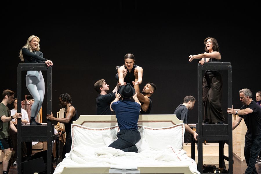 Photos/Video: Joel Harper-Jackson, Ana Villafañe, and More in Rehearsal For SINATRA THE MUSICAL Image
