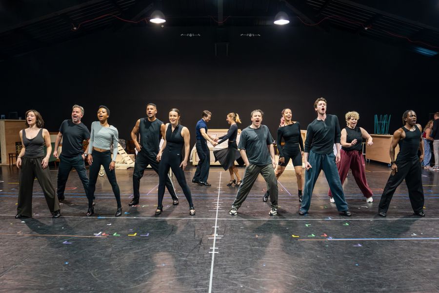 Photos/Video: Joel Harper-Jackson, Ana Villafañe, and More in Rehearsal For SINATRA THE MUSICAL Image