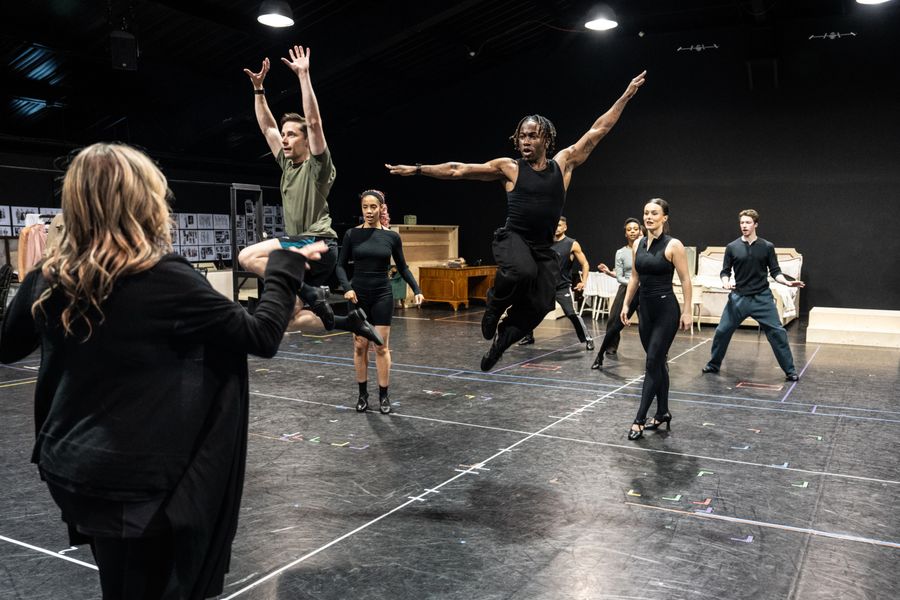 Photos/Video: Joel Harper-Jackson, Ana Villafañe, and More in Rehearsal For SINATRA THE MUSICAL Image