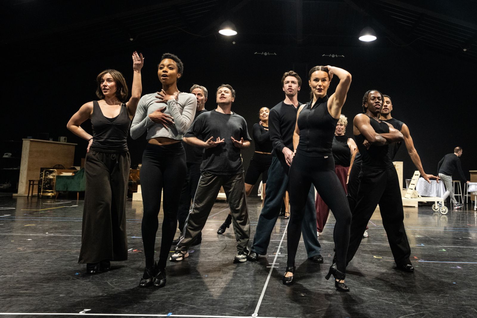 Photos/Video: Joel Harper-Jackson, Ana Villafañe, and More in Rehearsal For SINATRA THE MUSICAL — photo 4 of 30
