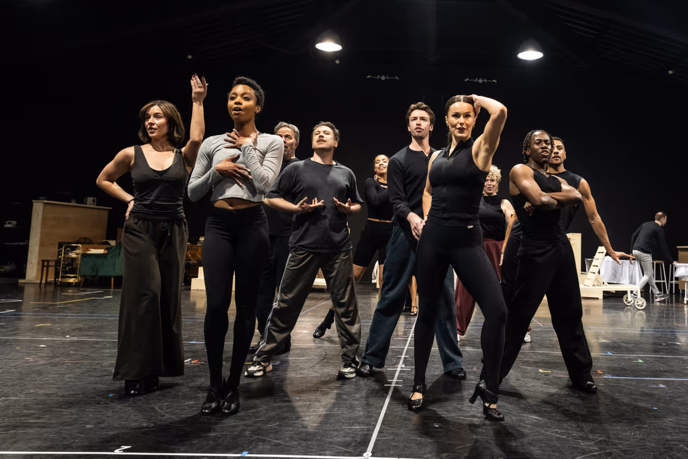 Photos/Video: Joel Harper-Jackson, Ana Villafañe, and More in Rehearsal For SINATRA THE MUSICAL Image