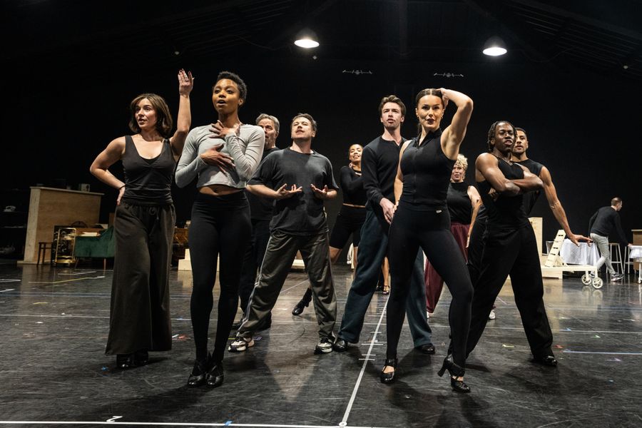 Photos/Video: Joel Harper-Jackson, Ana Villafañe, and More in Rehearsal For SINATRA THE MUSICAL Image