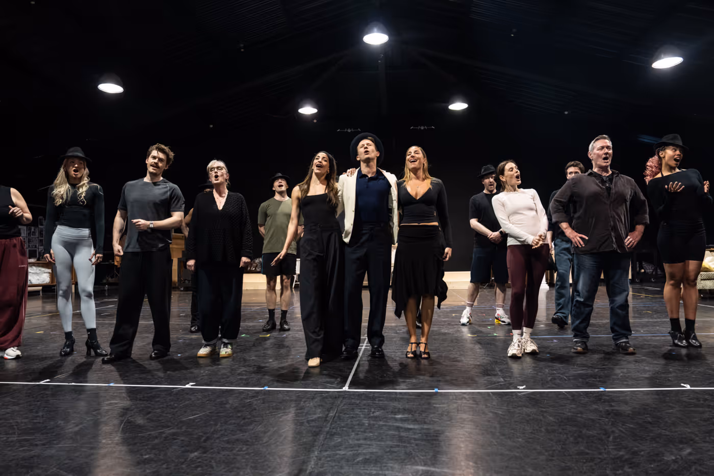 Photos/Video: Joel Harper-Jackson, Ana Villafañe, and More in Rehearsal For SINATRA THE MUSICAL Image