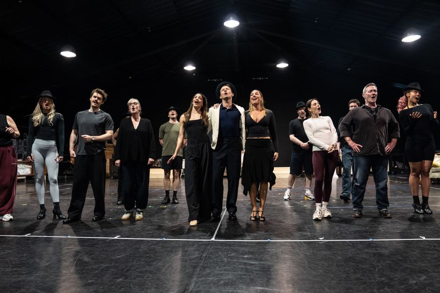 Photos/Video: Joel Harper-Jackson, Ana Villafañe, and More in Rehearsal For SINATRA THE MUSICAL Image