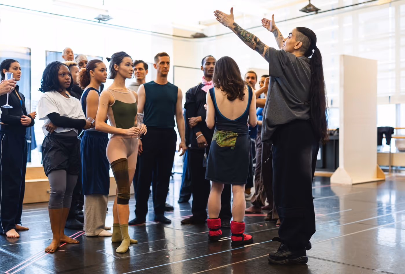 Photos: Melanie Moore, Amber Iman and More in Rehearsals for BLACK SWAN at A.R.T. Image