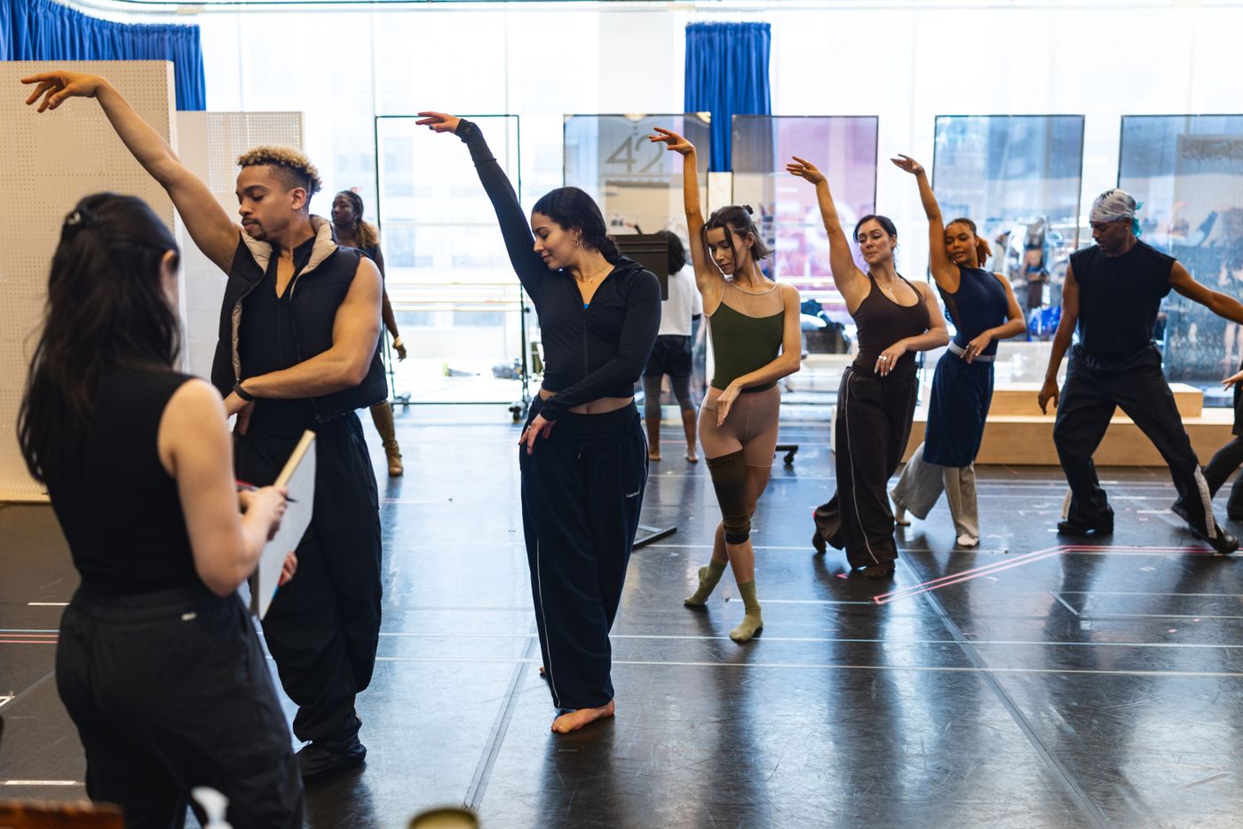 Photos: Melanie Moore, Amber Iman and More in Rehearsals for BLACK SWAN at A.R.T. Image