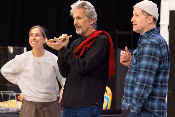 Audrey Francis, Gary Cole and Tim Hopper Photo