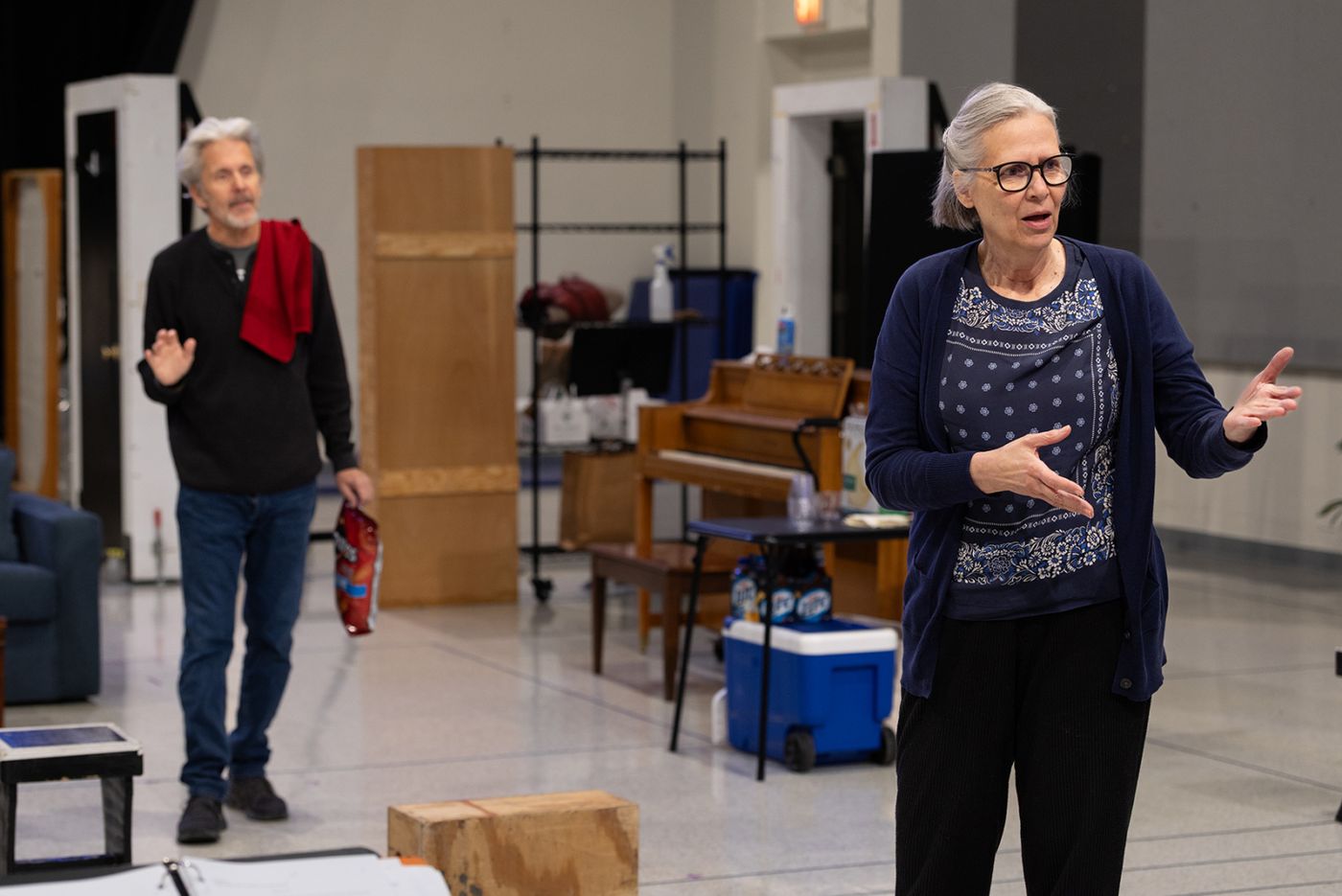 Photos: Gary Cole and More in CATCH AS CATCH CAN In Rehearsal at Steppenwolf Theatre Image