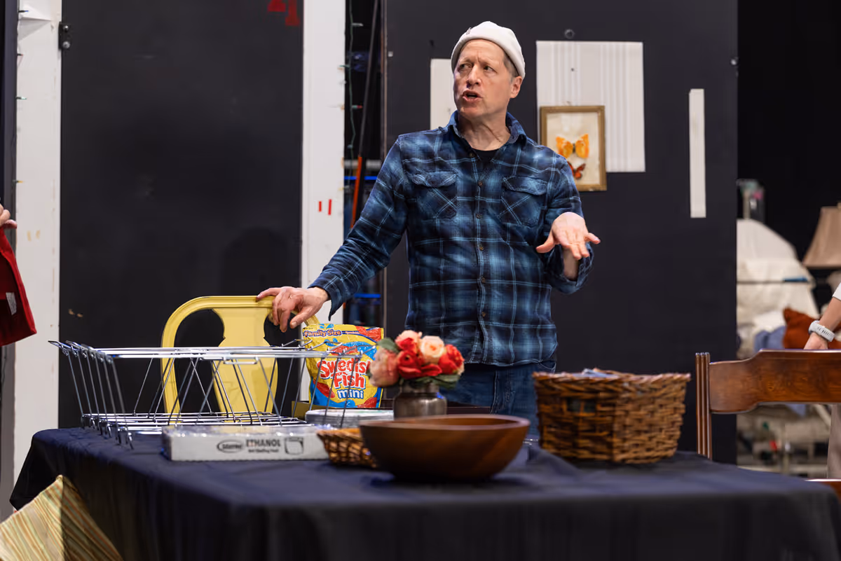 Tim Hopper at Photos: Gary Cole and More in CATCH AS CATCH CAN In Rehearsal at Steppenwolf Theatre