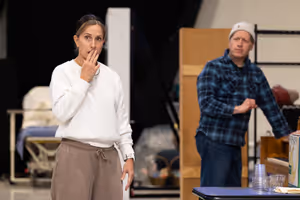 Audrey Francis and Tim Hopper @ BroadwayWorld Audrey Francis and Tim Hopper Photo