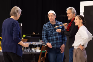 Amy Morton, Tim Hopper, Gary Cole and Audrey Francis Photo