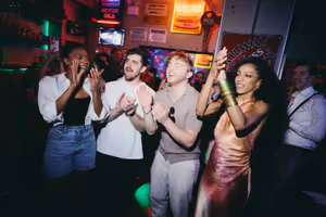 Christiani Pitts, Sam Tutty and guests Photo