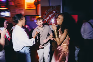 Christiani Pitts, Sam Tutty and guests Photo
